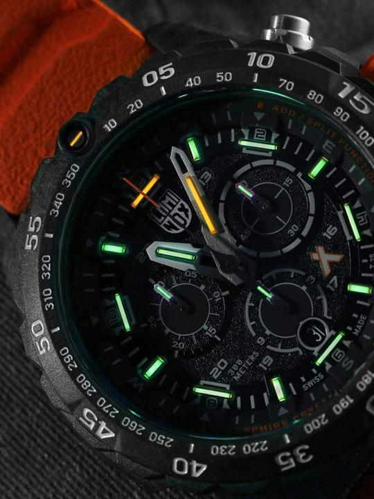 Actual product image Luminox Bear Grylls Survival Master 3740 Series (Analogue wristwatch, Swiss made, Chronograph, 45 mm)
