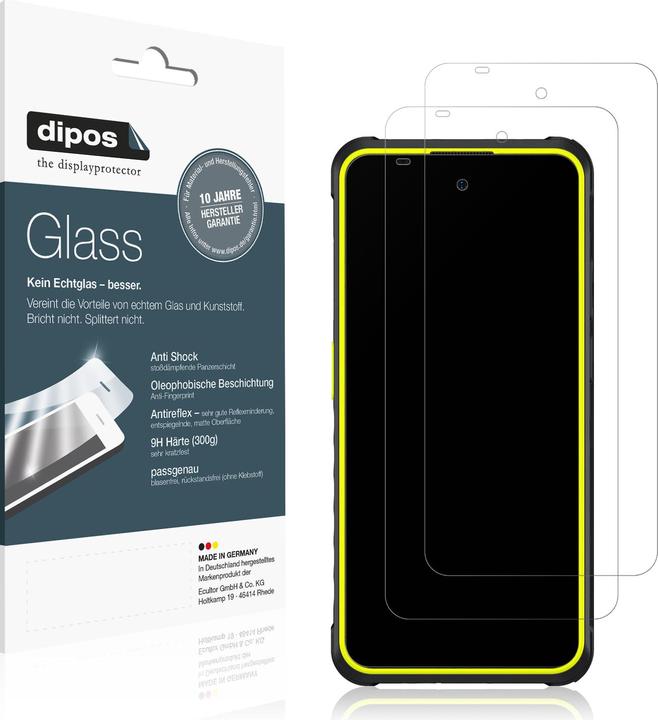 Immagine prodotto Dipos Anti-Shock Pellicola Protettiva opaco (1 Pezzo/i, Ulefone Armor X)