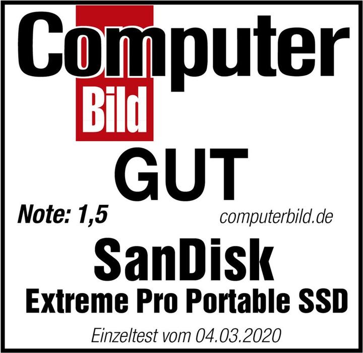 Produktbild SanDisk Extreme Pro Portable V1 (1000 GB)