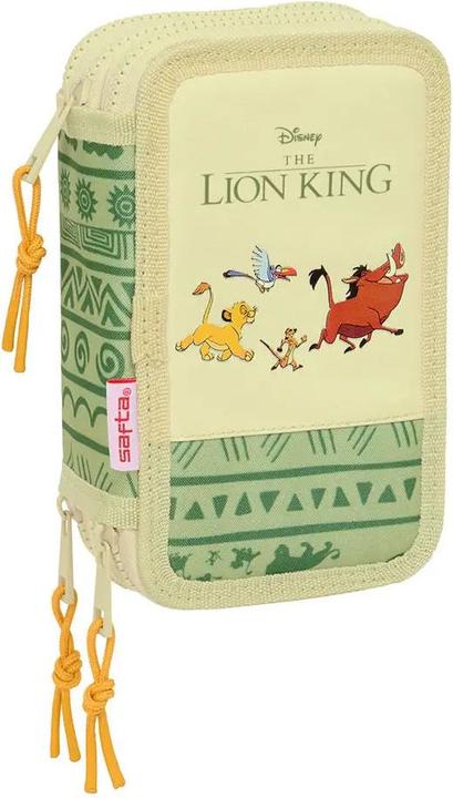 Immagine prodotto Safta Der König der Löwen "Mufasa" - Etui inkl. Stifte, Spitzer, Lineal und Radiergummi (37 Teile)