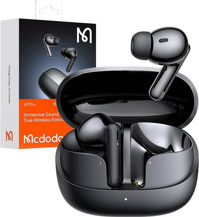 Produktbild Mcdodo HP-0041 in-ear headphones (black) (6 h, Kabelgebunden)