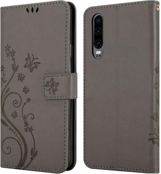 Actual product image Cadorabo Flower Book Cover (Huawei P30)