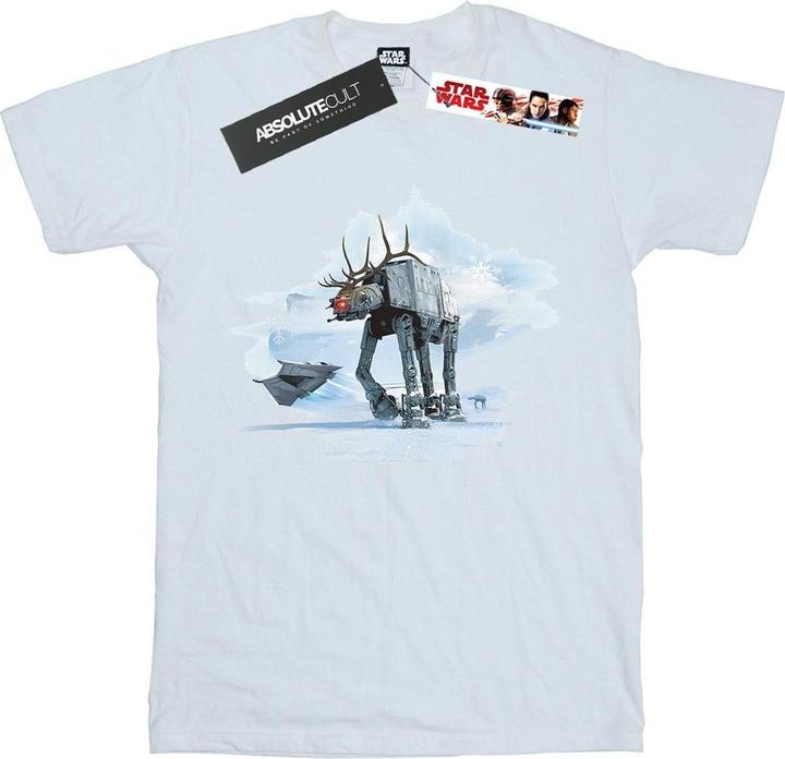 Star Wars Christmas ATAT Reindeer TShirt (3XL)