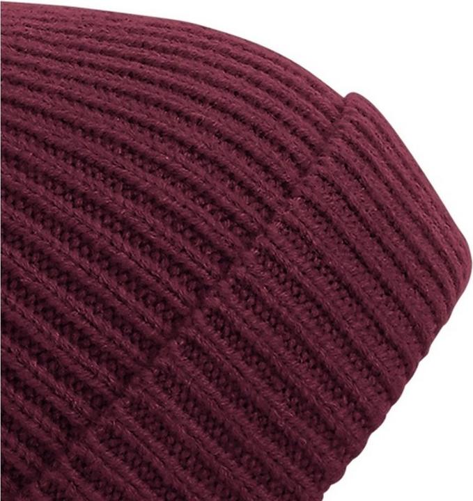 Immagine prodotto Beechfield Cappello con pompon in maglia a coste (Taglia unica)