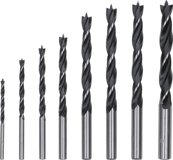 Produktbild Bosch Professional Zubehör PRO Wood Holzspiralbohrer-Set. 8-tlg. (6 mm, 10 mm, 7 mm, 3 mm, 5 mm, 8 mm, 9 mm, 4 mm)