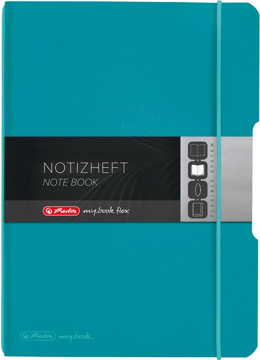 Image du produit Herlitz Mon livre Flex (A5, À rayures, Couverture rigide)