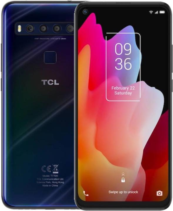 TCL T10L (64 GB, Blu Mariana, 6.53", Doppia SIM Ibrida, 48 Mpx, 4G)