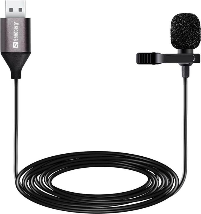 Image du produit Sandberg Microphone Streamer Lavalier