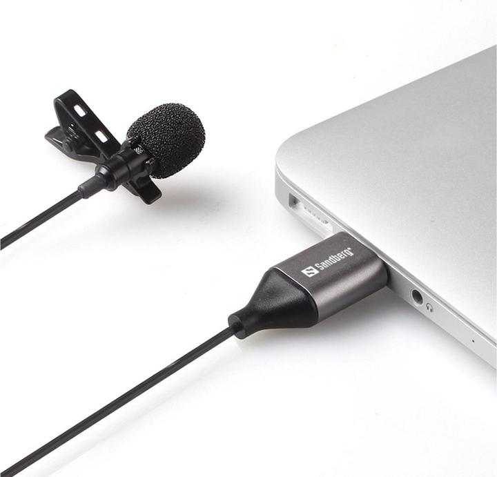 Image du produit Sandberg Microphone Streamer Lavalier