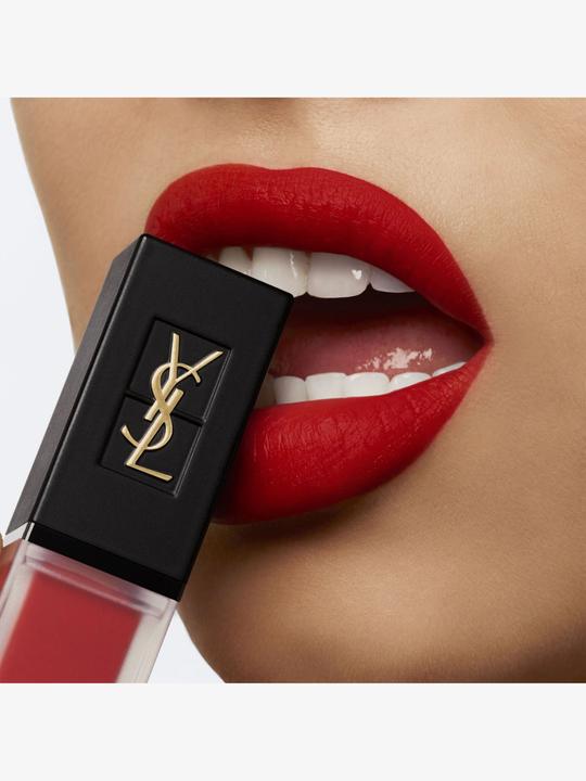 Actual product image Yves Saint Laurent Tatouage Couture Velvet Cream Rouge Tatouage 201 (No. 201 - Rouge Tatouage)