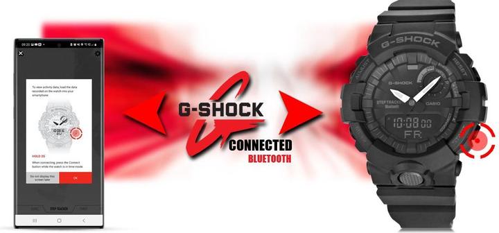 Image du produit G-Shock Gba-800-1aer (Montre analogique, Montre numérique, Chronographe, Montre connectée, Montre de sport, 49 mm)