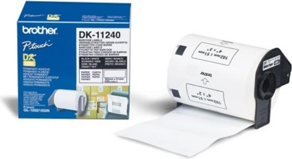 Produktbild Brother DK-11240 Barcodeetiketten