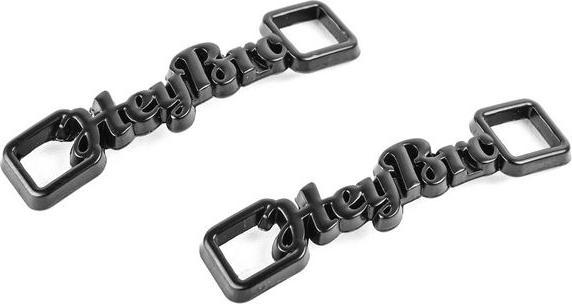 Immagine prodotto LaceGodZ 1 Paar "Hey Bro" Schnürsenkel Clips (3.76 cm)