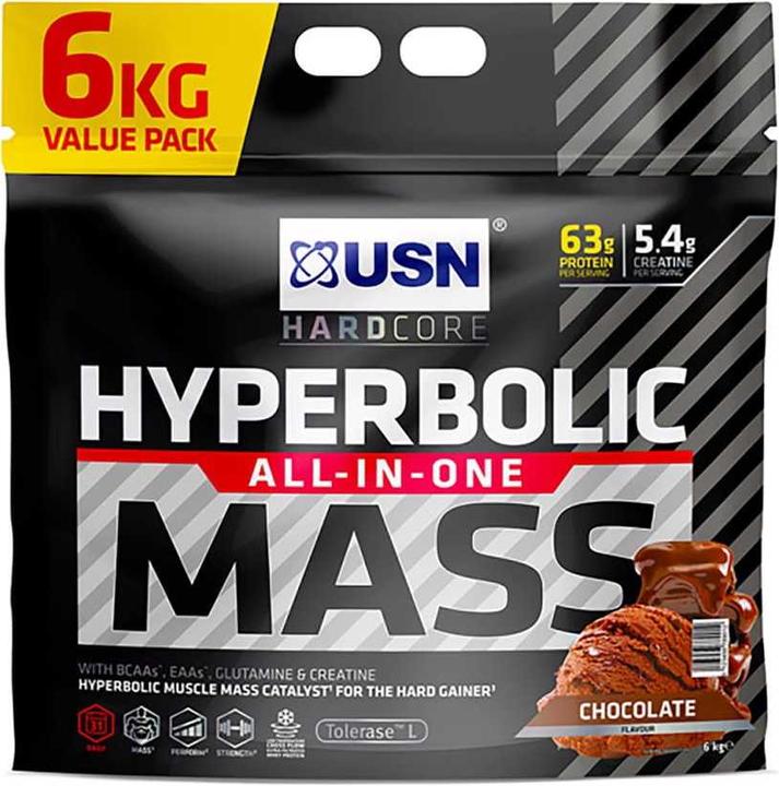 USN Masse hyperbolique - BAG (Chocolat, 1 pcs, 6000 g)