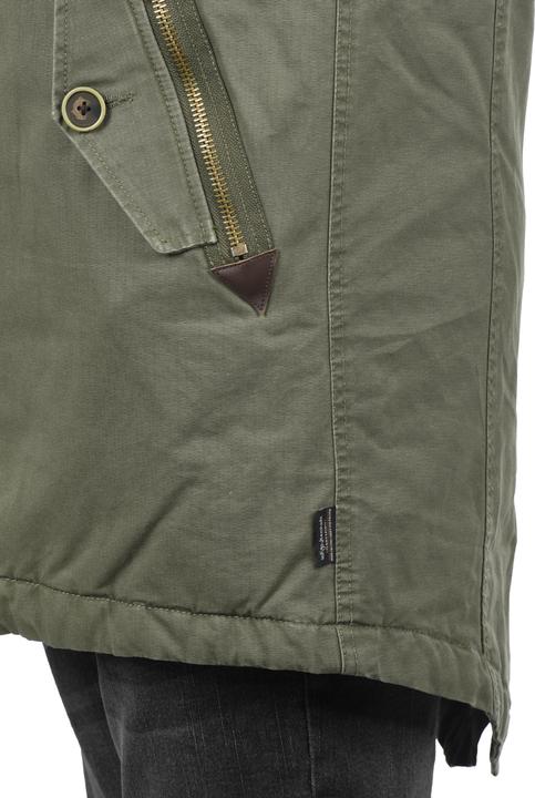 Image du produit Indicode Pulsoor Manteau D'Hiver À Capuche Avec Peau De Mouton Parka D'Hiver Veste Longue Pour Homme (M)