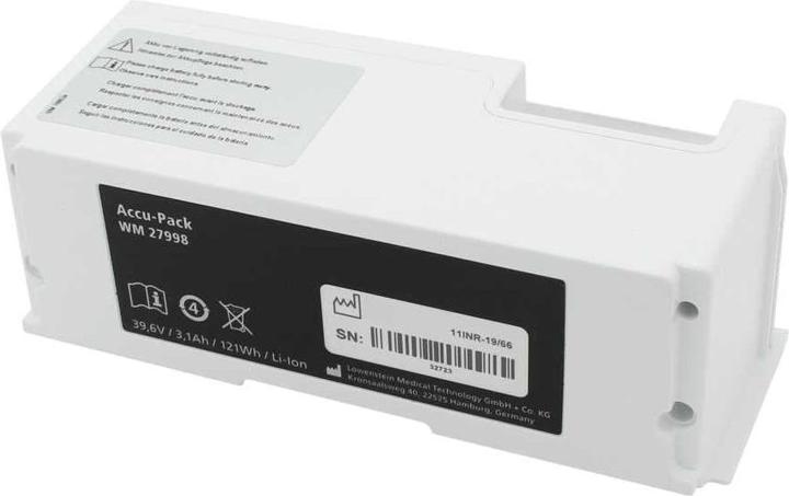 Produktbild Original Medizinakku Li-Ion 39,6V 3100mAh 121Wh ersetzt WM27880 (3100 mAh)