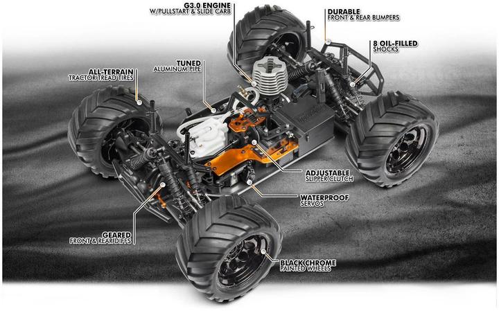 Image du produit HPI Bullet MT 3.0 (Presque prêt à être conduite)