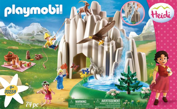 Produktbild Playmobil Am Kristallsee mit Heidi, Peter und Clara (70254, Playmobil Heidi)