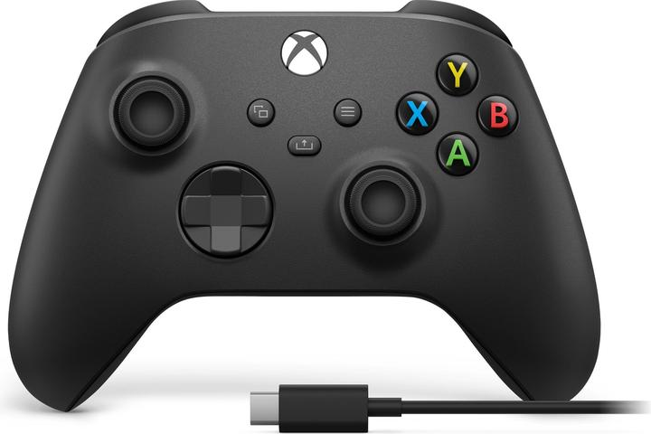Immagine prodotto Microsoft Xbox Wireless Controller + USB-C Kabel (PC, Xbox One X, Xbox Series X, Android, iOS)