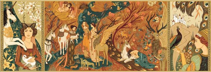 Produktbild Djeco Gallery Unicorn Garden (500 Teile)
