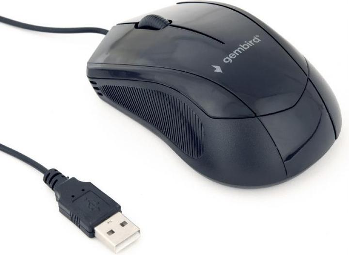Gembird MUS-3B-02 Maus Beidhändig USB Typ-A Optisch 1000 DPI (Kabelgebunden)