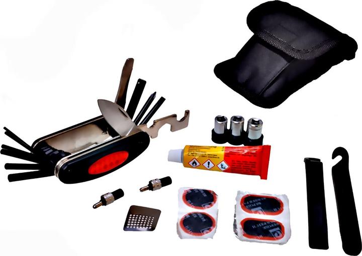 Filmer Fahrrad Reparatur-Set 45017, 24-teilig