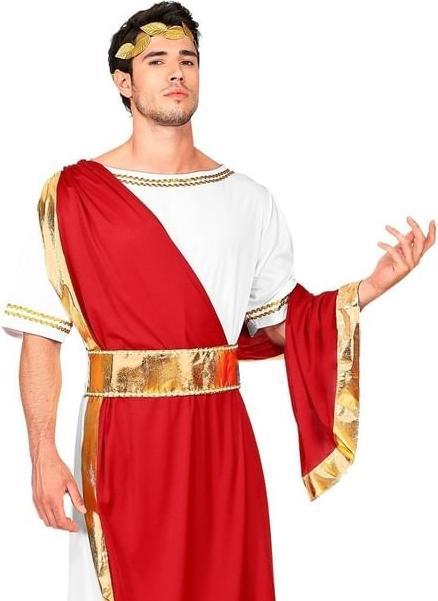 Produktbild Widmann Römischer Kaiser Nero Kostüm Tunika mit Schärpe, Gürtel, Lorbeerkranz (L)