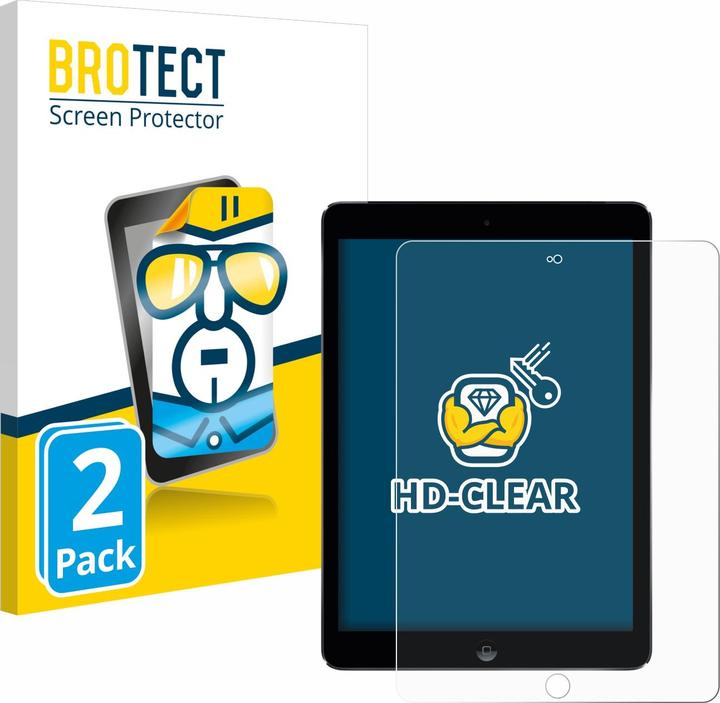 Actual product image BROTECT Screen Protector Clear (2 Piece, iPad Air 2)