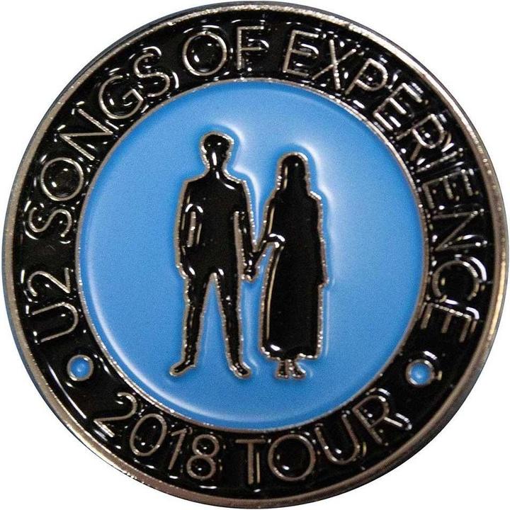 Actual product image U2 Songs of Experience Ex Tour Badge