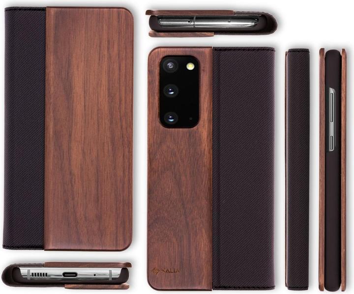 Produktbild Nalia Echt-Holz Flipcase (Samsung Galaxy S20+)