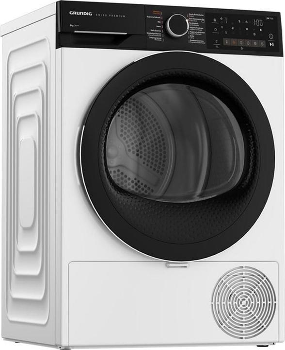 Produktbild Grundig Wäschetrockner GTR5100, 8kg, A+++, weiss (8 kg)