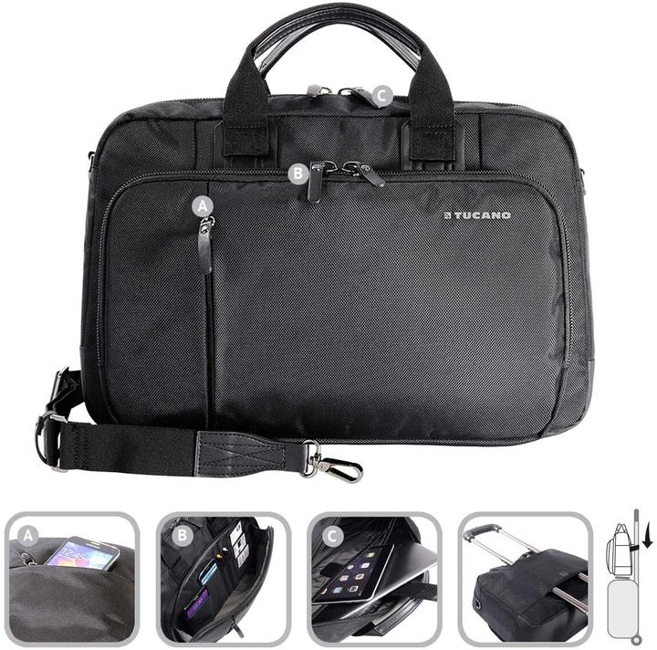 Produktbild Tucano Centro 15 Notebooktasche (15.6 Zoll) Aktenkoffer (15.60", Universal)