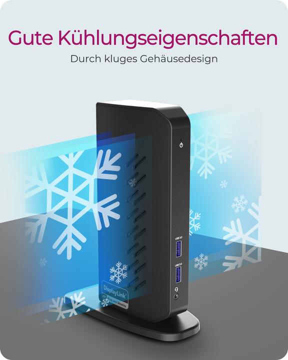 Actual product image Icy Box IB-DK2252AC (USB-C, 12 Ports)