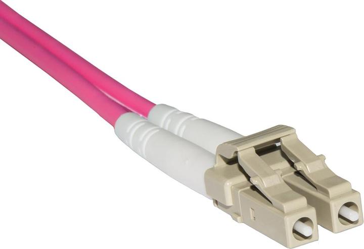 Actual product image CAVO FIBRA OTTICA 10 MT LC/LC MULTIMODALE DUPLEX 50/125 OM4 (U/FTP, CAT7a, 10 m)