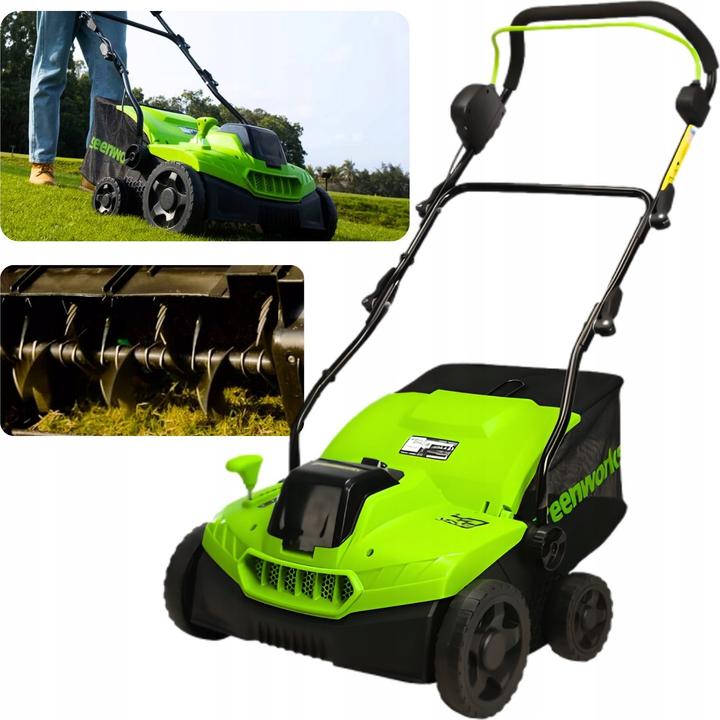 Productafbeelding Greenworks Akku Vertikutierer Ohne Akku und Ladegerät