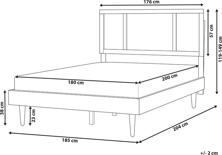 Actual product image Beliani Auray (180 x 200 cm)