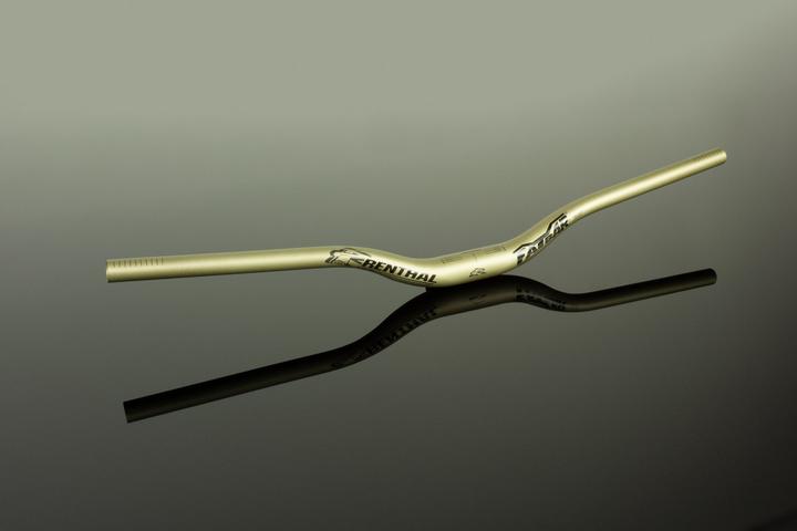 Actual product image Renthal V3 Fatbar Lite Riser Handlebar, 35.0, 760x40mm, gold (35 mm)