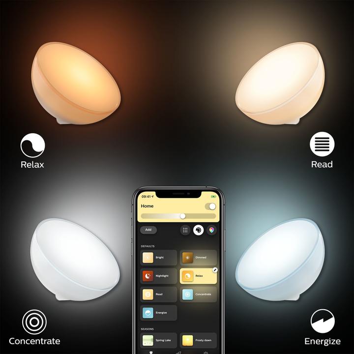 Actual product image Philips Hue Go Base BT (520 lm)