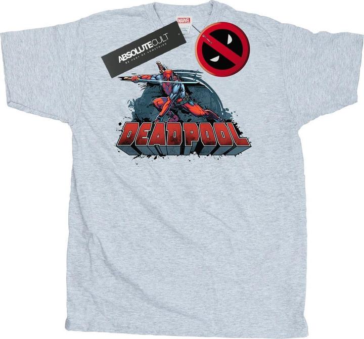 Deadpool Sword Logo TShirt (S)