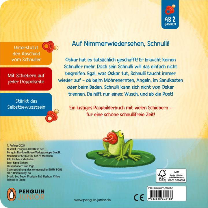 Produktbild Richert:Schnulli, du nervst! (Deutsch, Katja Richert, 2024)
