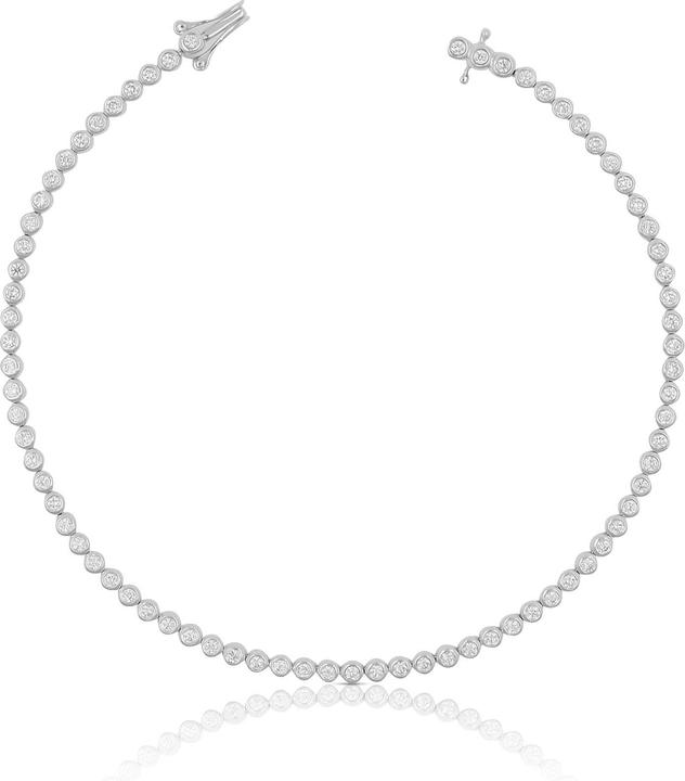 Immagine prodotto Muau Bracciale (17 cm, Oro bianco 750/18 carati)