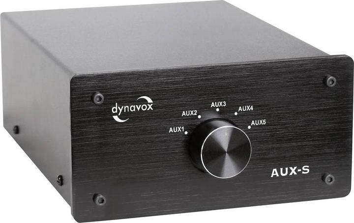 Immagine prodotto Dynavox Interruttore audio AUX-S RCA nero