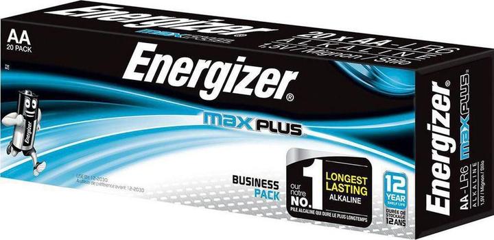 Actual product image Energizer Max Plus Mignon (AA) 20 pieces (20 pcs., AA)