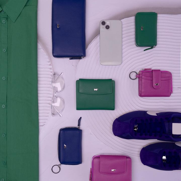 Actual product image Braun Büffel JOY RFID plum