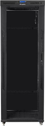 Produktbild Lanberg SZAFA INSTALACYJNA RACK STOJĄCA 19" 42U 800X1000 CZARNA DRZWI SZKLANE LCD (FLAT PACK) (42 HE, 19 Zoll Rack)