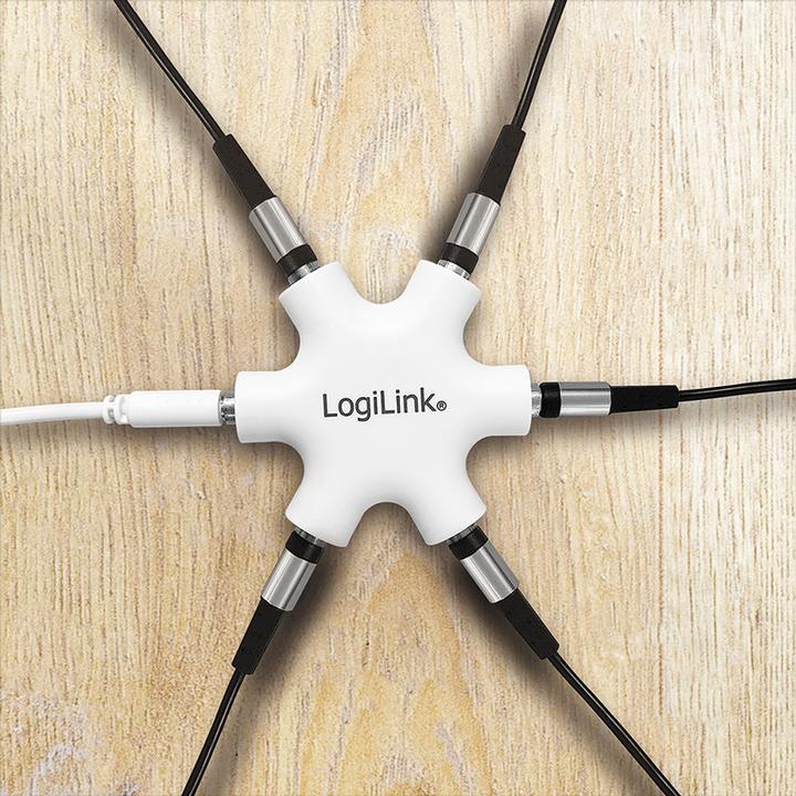 Actual product image LogiLink Audio Splitter (Jack adapter)