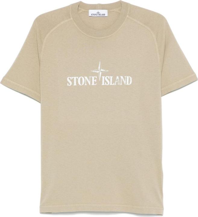 Stone Island T-shirts And Polos Beige (XL)