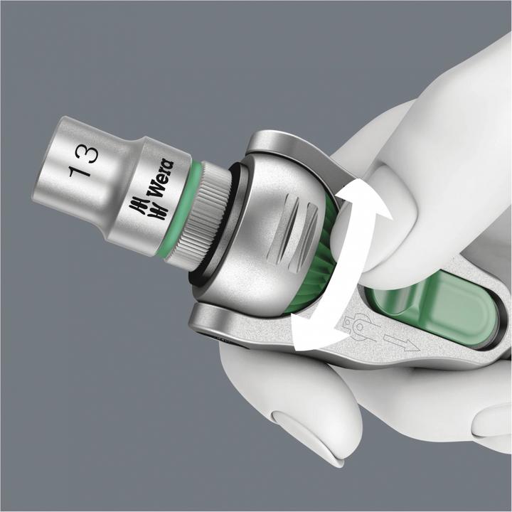 Produktbild Wera 8100 SA 2 Zyklop Speed-Knarrensatz (6 mm, 12 mm, 14 mm, 10  mm, 7 mm, 11 mm, 5 mm, 8 mm, 9 mm, 13 mm, 4 mm)