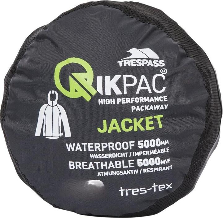 Produktbild Trespass QIKPAC X Unisex Shell Jacke (XS)