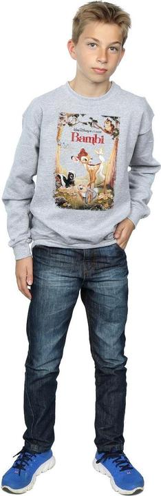 Produktbild Disney Bambi Retro Poster Sweatshirt Jungen (116)